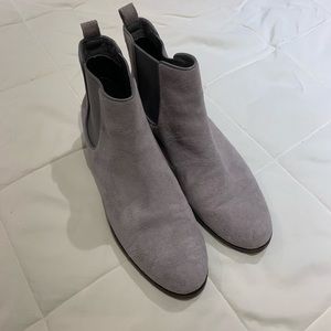 Cole Haan Suede Grey Booties